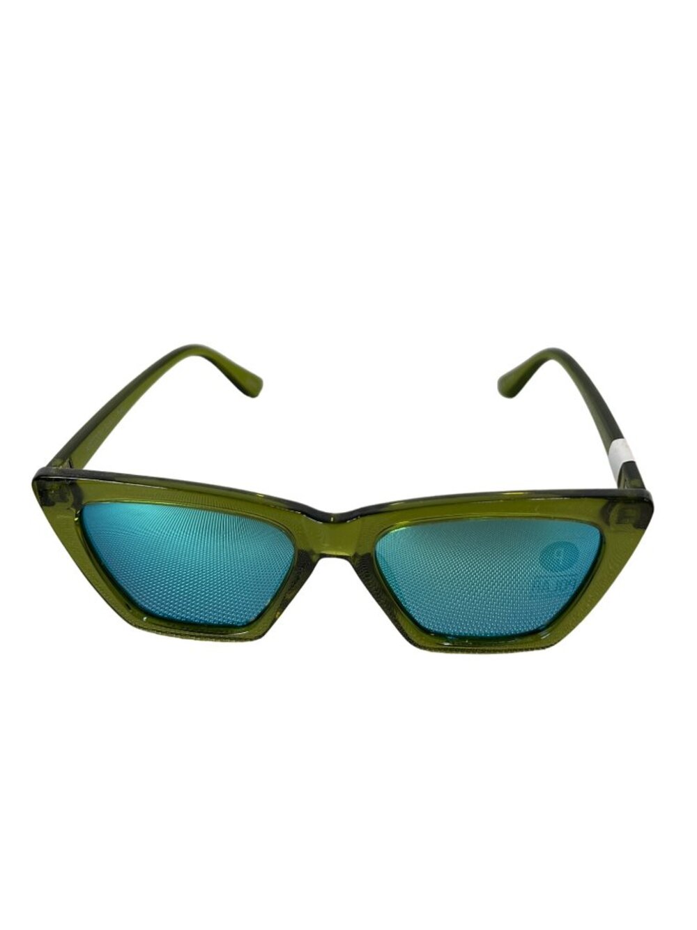Kreedom Polarized Sunglasses Green Frame Blue Lenses UV Protection Stylish NEW